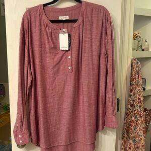 NWT WESTBOUND Long Sleeve shirt